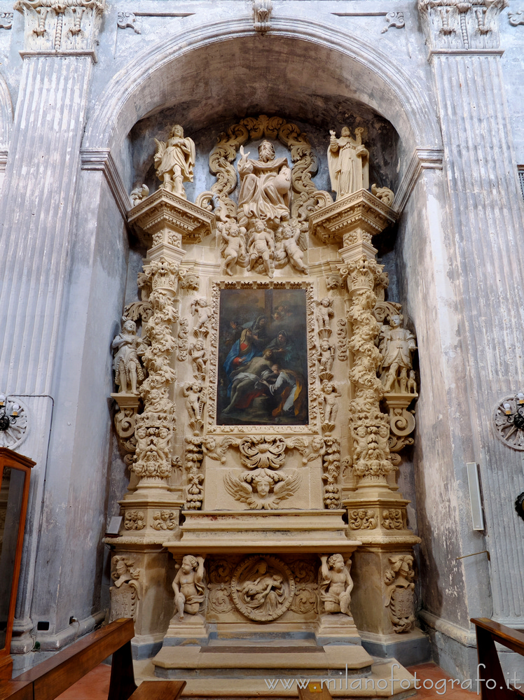 Gallipoli (Lecce, Italy) - Chapel  of Our Lady of Sorrow in the Church of San Domenico al Rosario